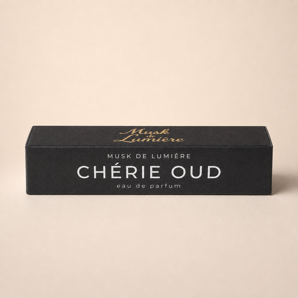 Chérie Oud unisex eau de parfum bottle, Musk de Lumière